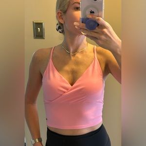 Pink Hollister V-Neck Cami